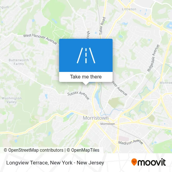 Longview Terrace map