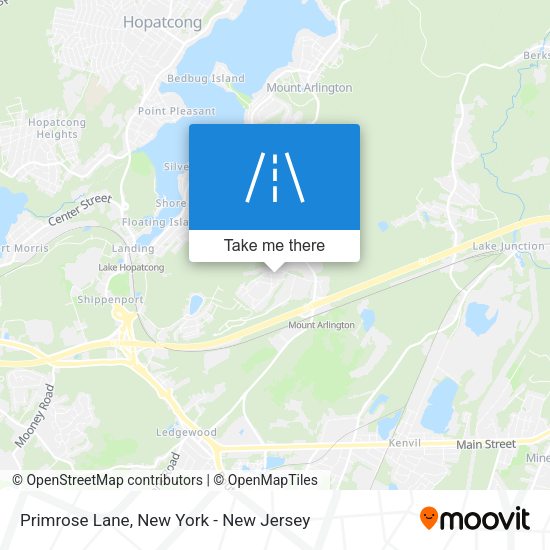 Mapa de Primrose Lane