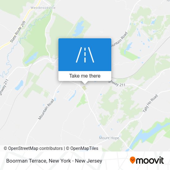 Mapa de Boorman Terrace