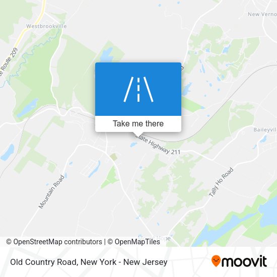 Mapa de Old Country Road