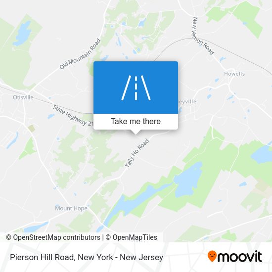 Mapa de Pierson Hill Road