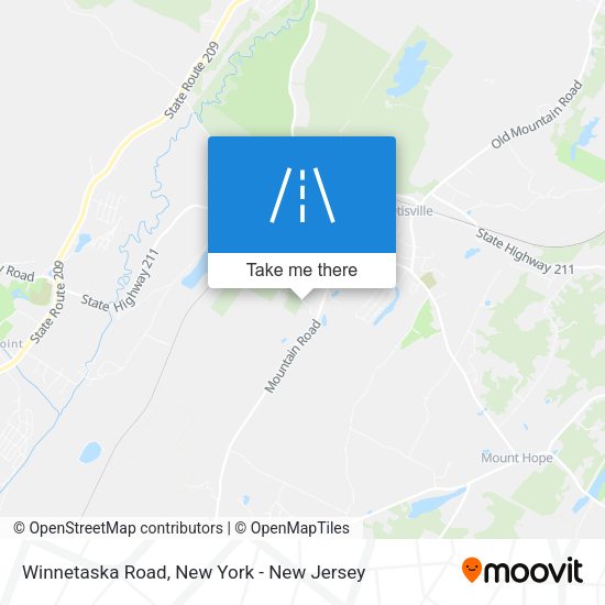 Mapa de Winnetaska Road