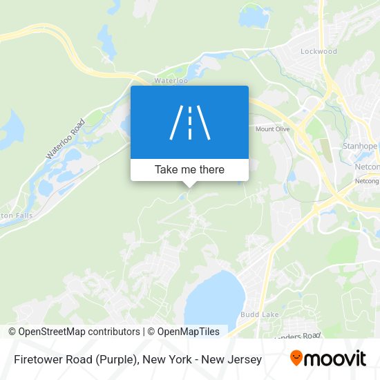 Firetower Road (Purple) map