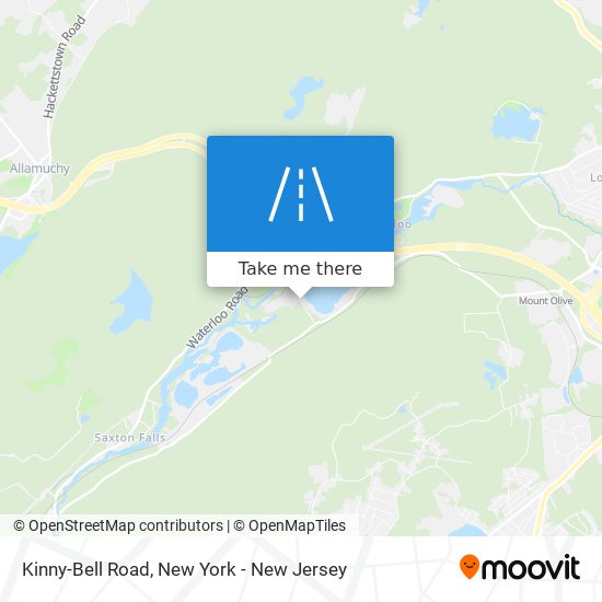 Mapa de Kinny-Bell Road