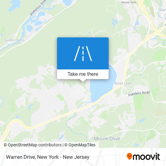 Mapa de Warren Drive