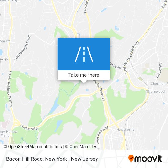 Mapa de Bacon Hill Road