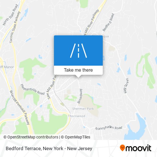 Mapa de Bedford Terrace