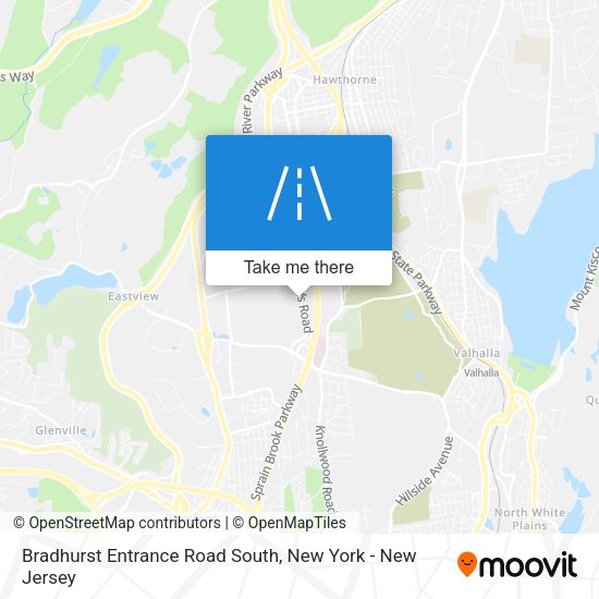 Bradhurst Entrance Road South map