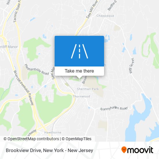 Brookview Drive map