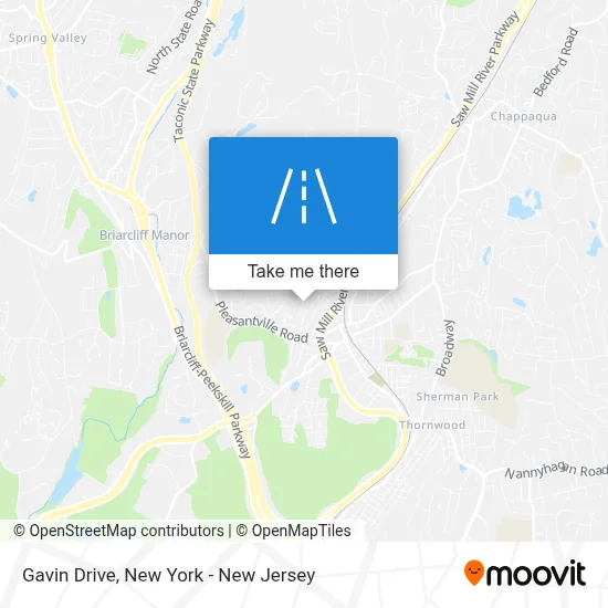 Gavin Drive map