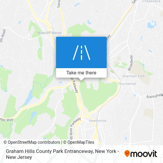 Mapa de Graham Hills County Park Entranceway