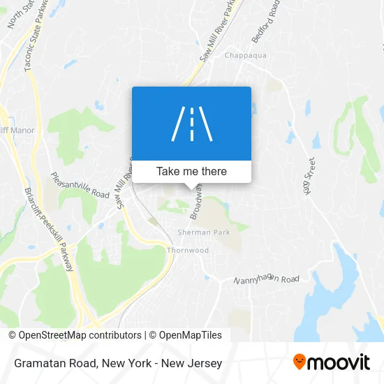 Mapa de Gramatan Road