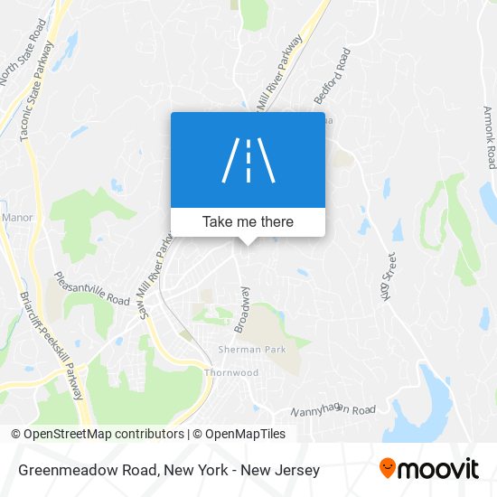 Mapa de Greenmeadow Road