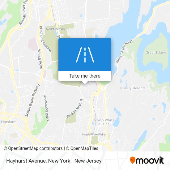 Mapa de Hayhurst Avenue