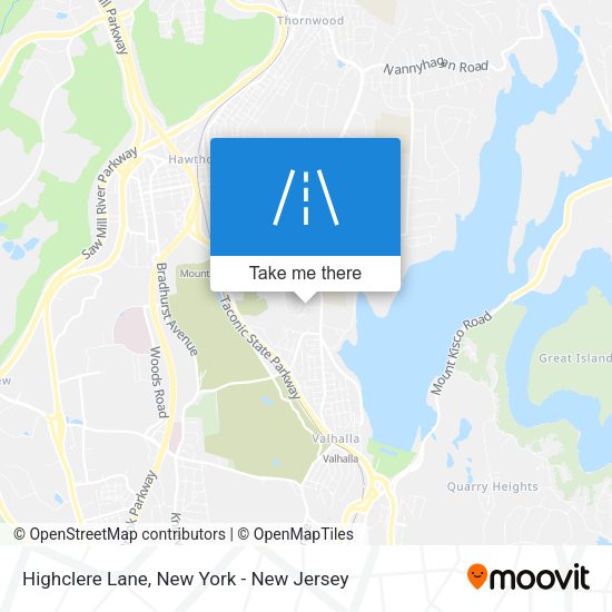 Mapa de Highclere Lane