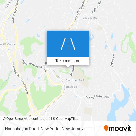 Nannahagan Road map