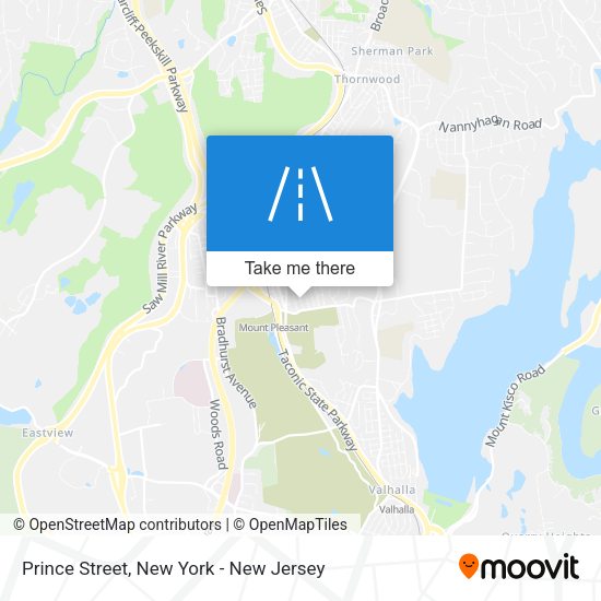 Mapa de Prince Street