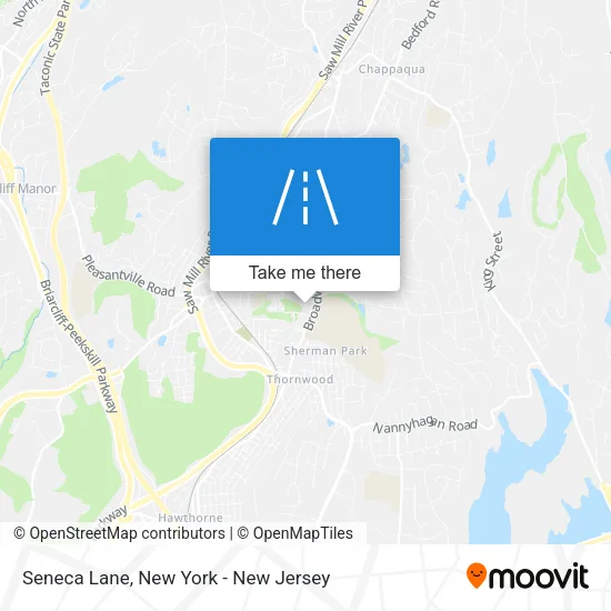 Mapa de Seneca Lane