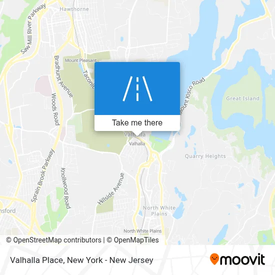 Valhalla Place map