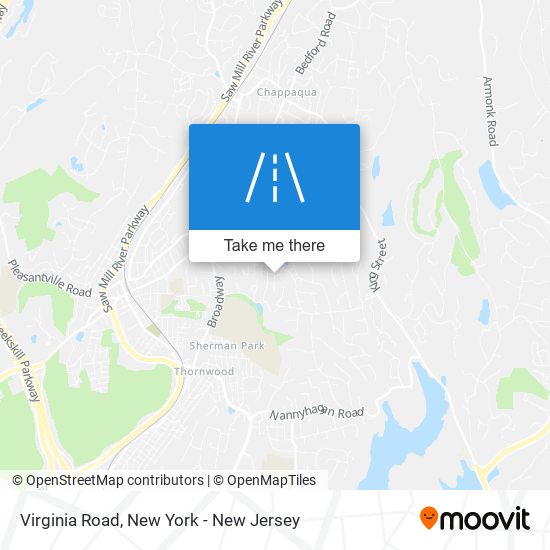 Mapa de Virginia Road