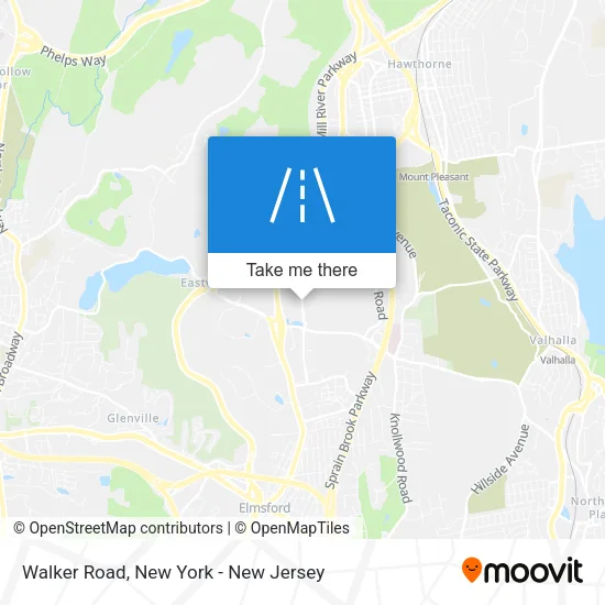 Mapa de Walker Road