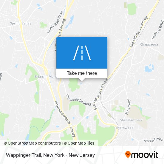 Wappinger Trail map