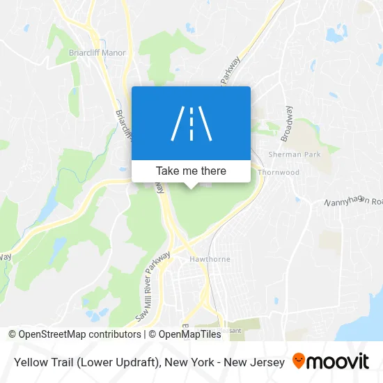 Yellow Trail (Lower Updraft) map