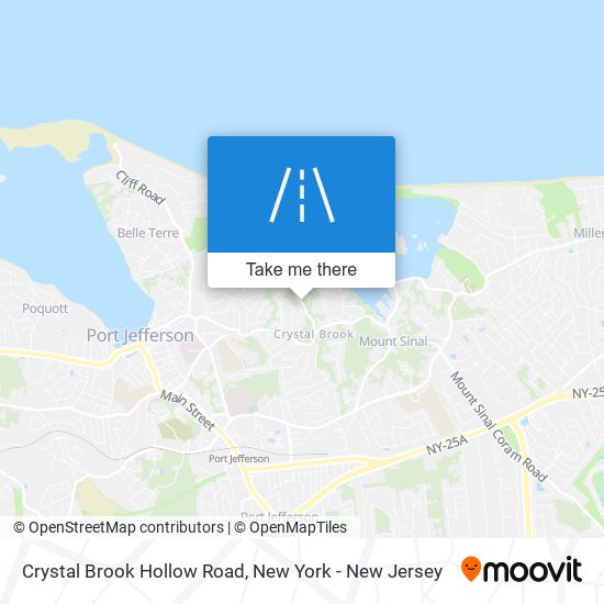 Mapa de Crystal Brook Hollow Road