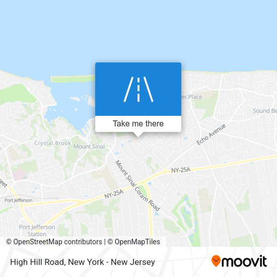 Mapa de High Hill Road