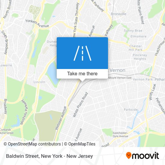 Mapa de Baldwin Street