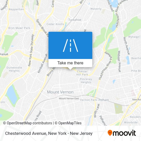 Mapa de Chesterwood Avenue