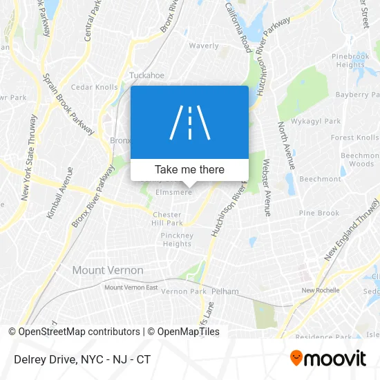 Delrey Drive map