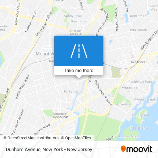 Dunham Avenue map