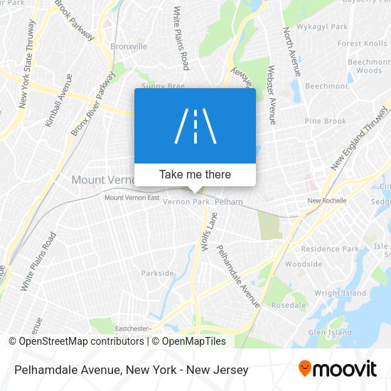 Mapa de Pelhamdale Avenue