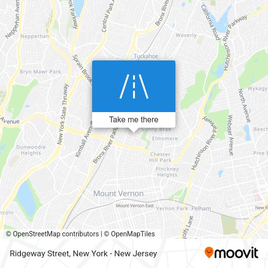 Ridgeway Street map