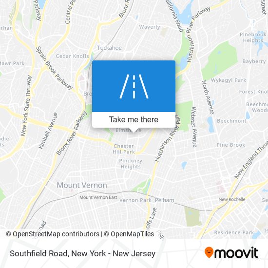 Mapa de Southfield Road