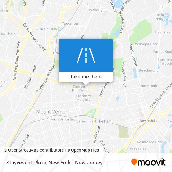 Mapa de Stuyvesant Plaza