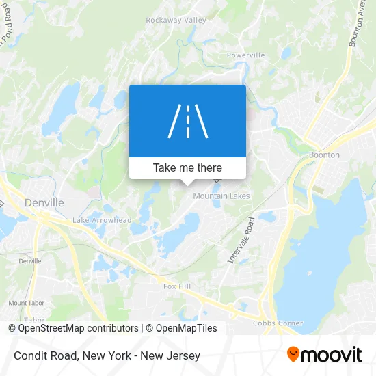 Condit Road map