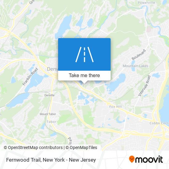 Fernwood Trail map