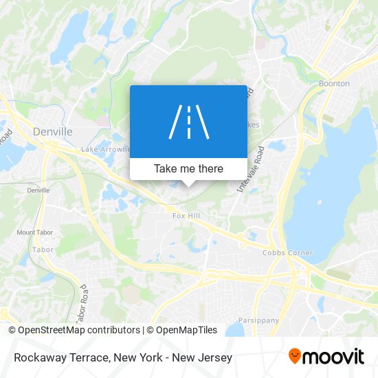 Rockaway Terrace map