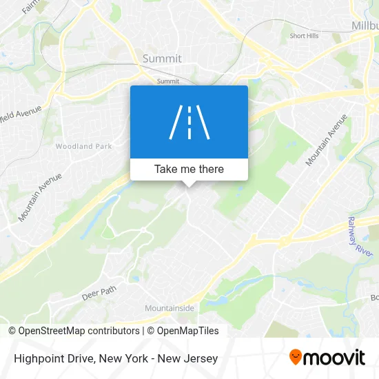 Highpoint Drive map