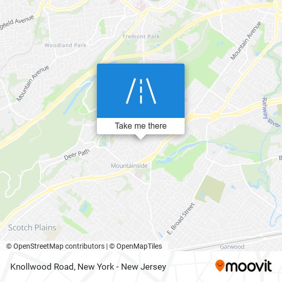 Mapa de Knollwood Road