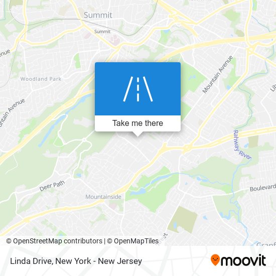 Linda Drive map