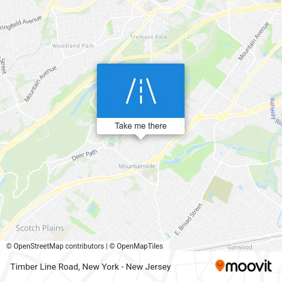 Timber Line Road map