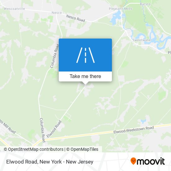 Mapa de Elwood Road