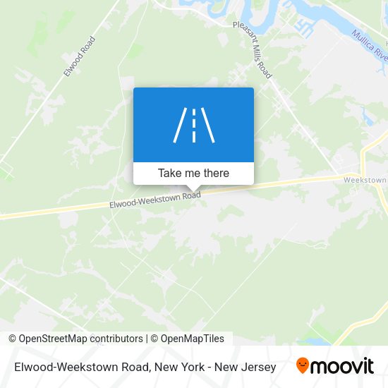 Mapa de Elwood-Weekstown Road