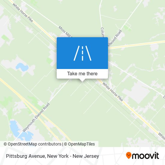 Pittsburg Avenue map