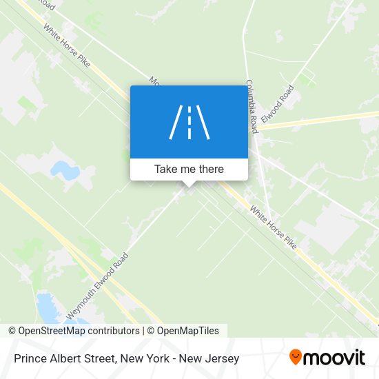 Mapa de Prince Albert Street