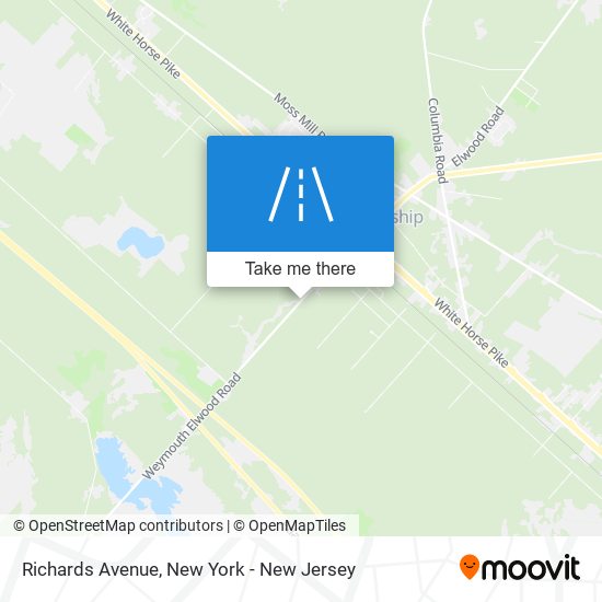 Richards Avenue map