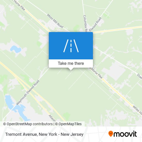 Tremont Avenue map